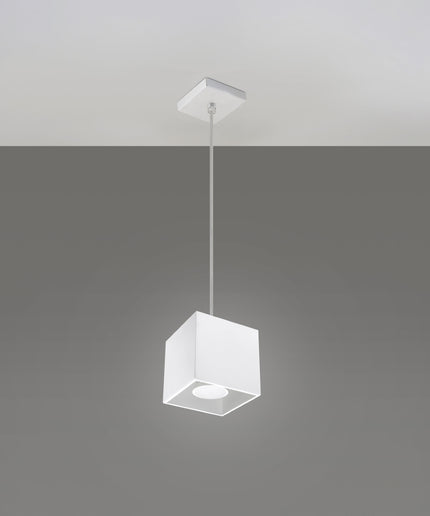 Pakabinamas šviestuvas QUAD 1 baltas