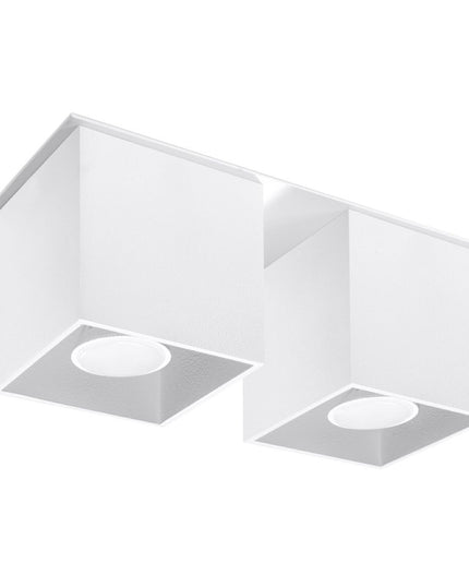 Lubinis šviestuvas QUAD 2 baltas