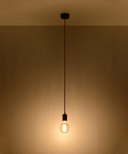 Pakabinamas šviestuvas EDISON juodas