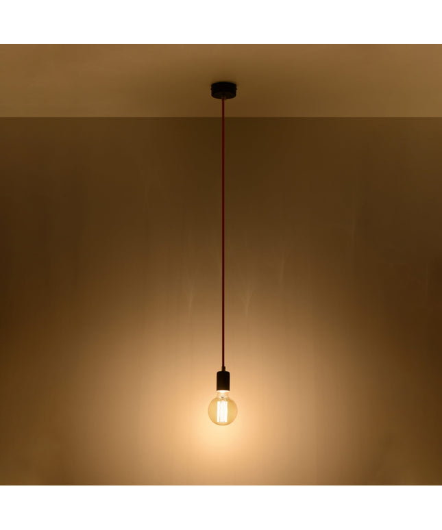 Pakabinamas šviestuvas EDISON juodas