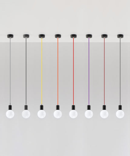 Pakabinamas šviestuvas EDISON juodas