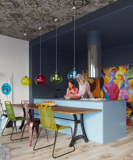 Pakabinamas šviestuvas BALL grafitinis
