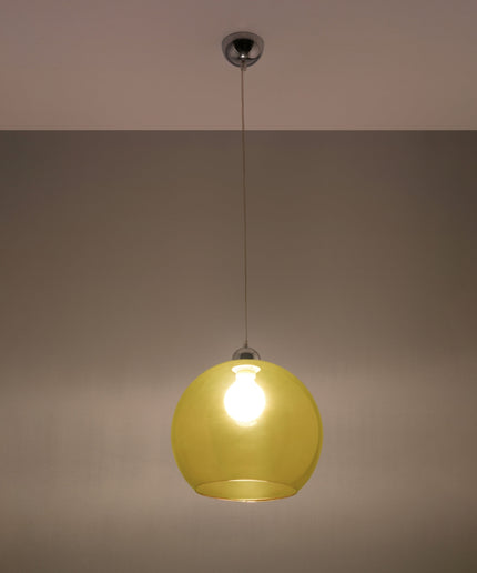 Pakabinamas šviestuvas BALL geltonas