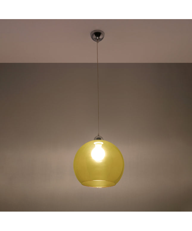 Pakabinamas šviestuvas BALL geltonas