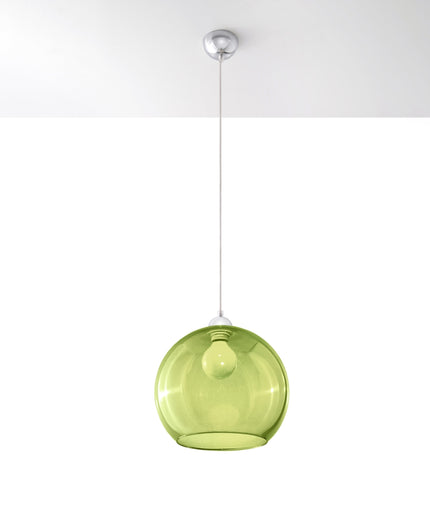 Pakabinamas šviestuvas BALL žalias