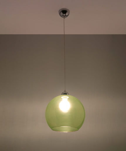 Pakabinamas šviestuvas BALL žalias