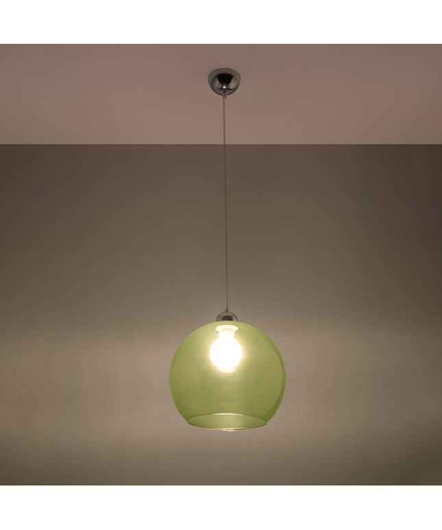 Pakabinamas šviestuvas BALL žalias
