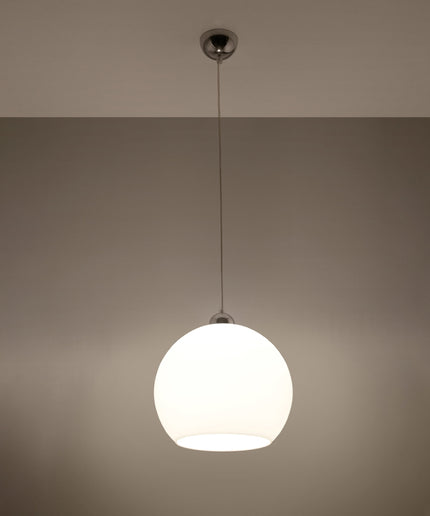Pakabinamas šviestuvas BALL baltas