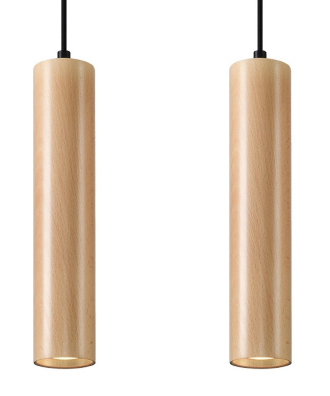 Pakabinamas šviestuvas LINO 2 wood