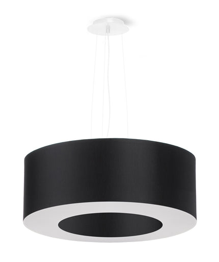 Šviestuvas SATURNO 50 juodas