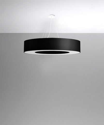 Šviestuvas SATURNO 90 juodas