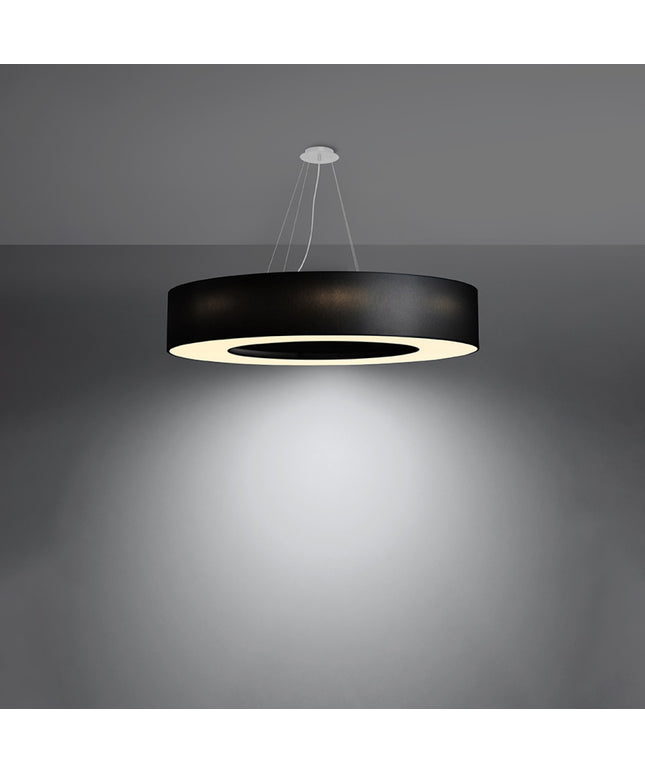 Šviestuvas SATURNO 90 juodas