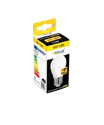LED lemputė E27 3000K 7,5W 620lm