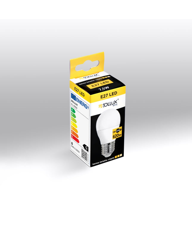 LED lemputė E27 3000K 7,5W 620lm
