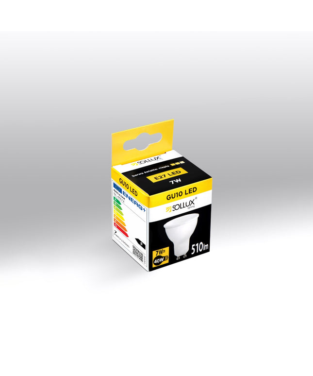 LED lemputė GU10 3000K 7W 510lm