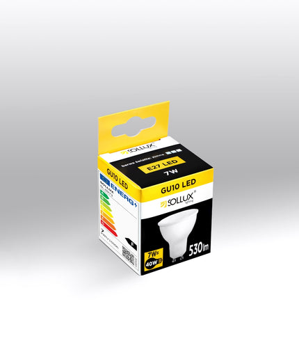 LED lemputė GU10 4000K 7W 530lm