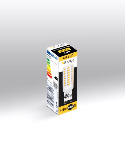 LED lemputė G9 3000K 4,5W 450lm