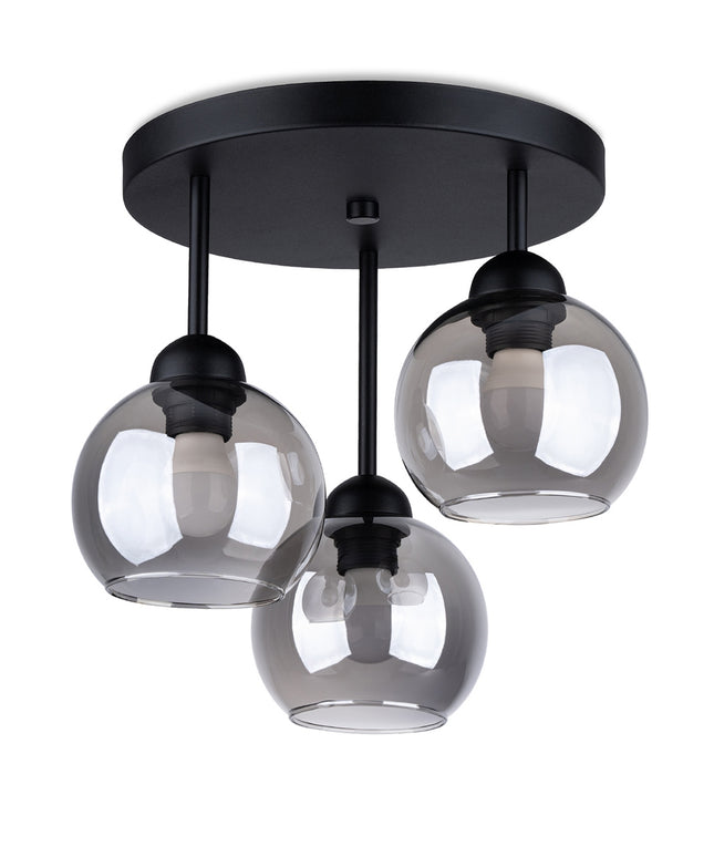 Šviestuvas ALINO 3 juodas