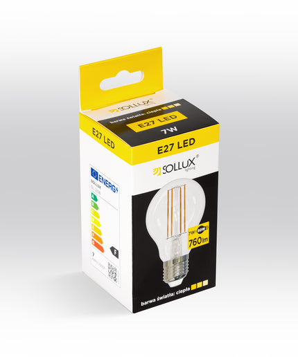 LED lemputė E27 3000K 7W 760lm
