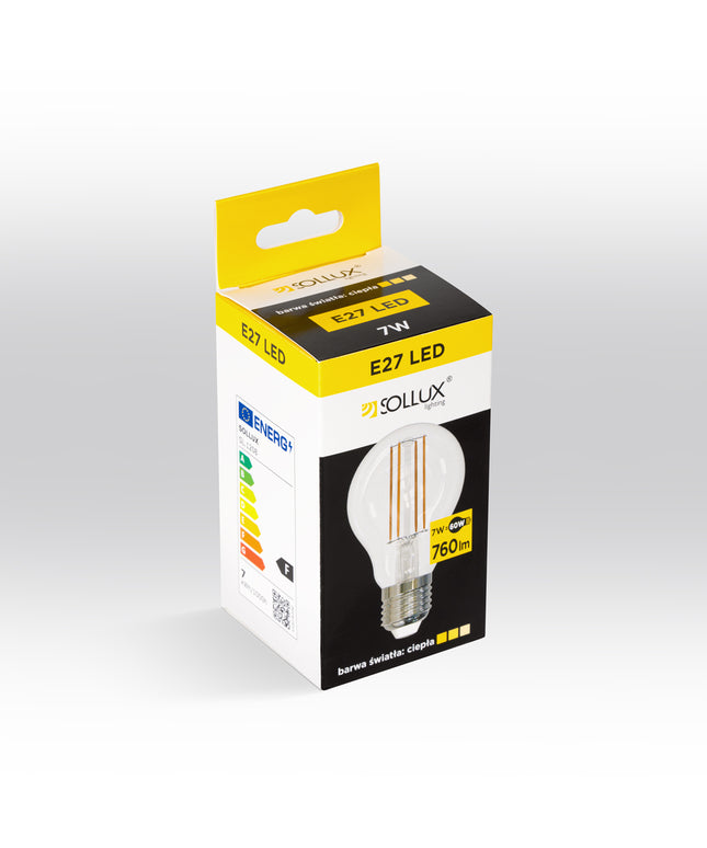 LED lemputė E27 3000K 7W 760lm