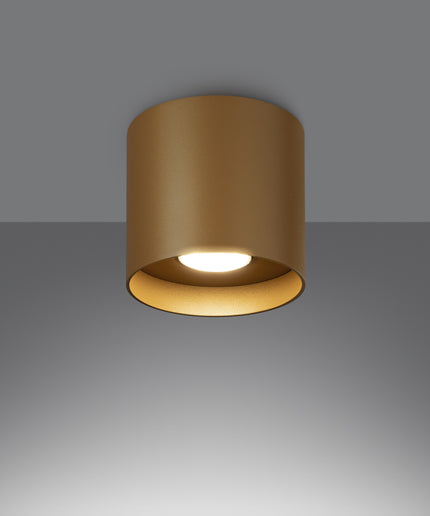 Lubinis šviestuvas MIKA aukso spalvos