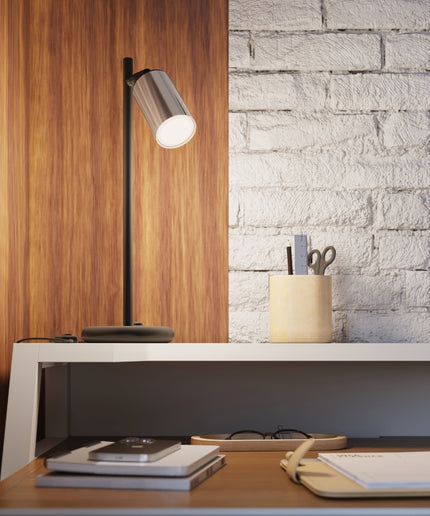 Lubinis šviestuvas WINX 6L juodas/chromas