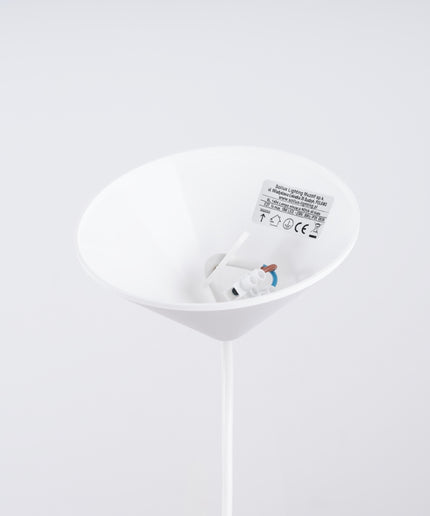 Pakabos lempa NOVA 40 blanc