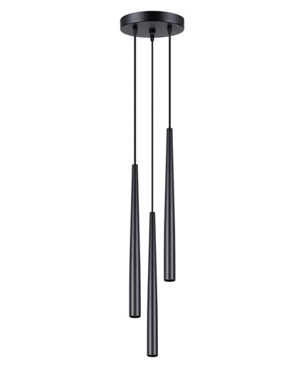 Pedantinė lempa BLISS 3P juoda