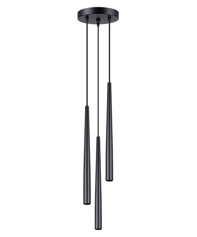 Pedantinė lempa BLISS 3P juoda