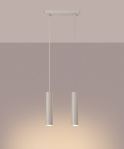Pakabinamas šviestuvas LAGOS 2 beige