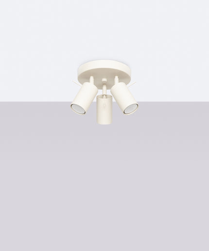 Lubinis šviestuvas RING 3P beige