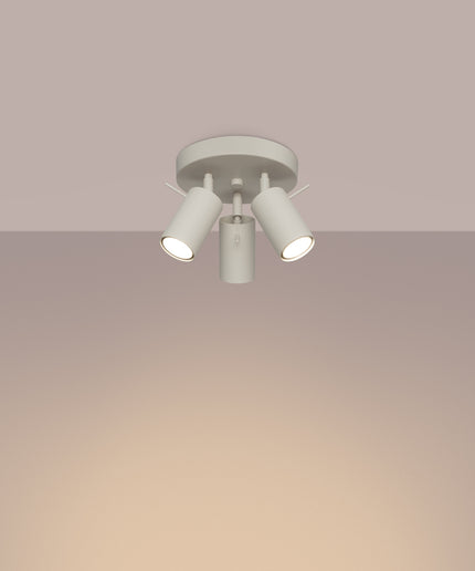Lubinis šviestuvas RING 3P beige