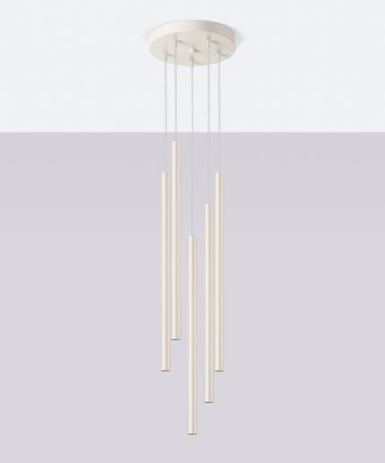 Pakabinamas šviestuvas PASTELO 5P beige