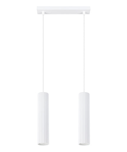 Pakabinamas šviestuvas KARBON 2 baltas