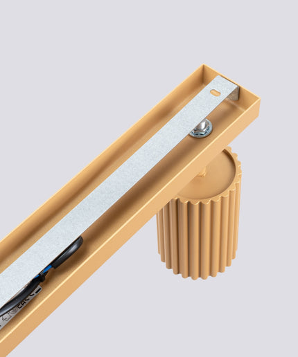 Lubinis šviestuvas KARBON 3L auksinis