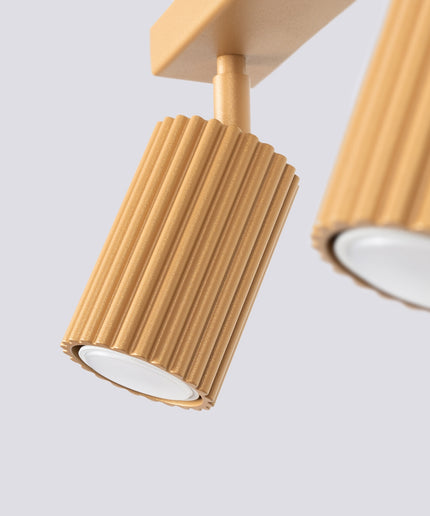 Lubinis šviestuvas KARBON 3L auksinis