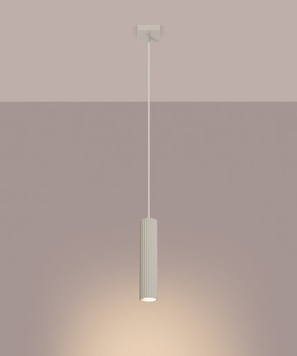Pakabinamas šviestuvas KARBON 1 beige
