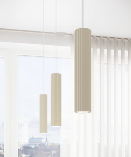 Pakabinamas šviestuvas KARBON 2 beige