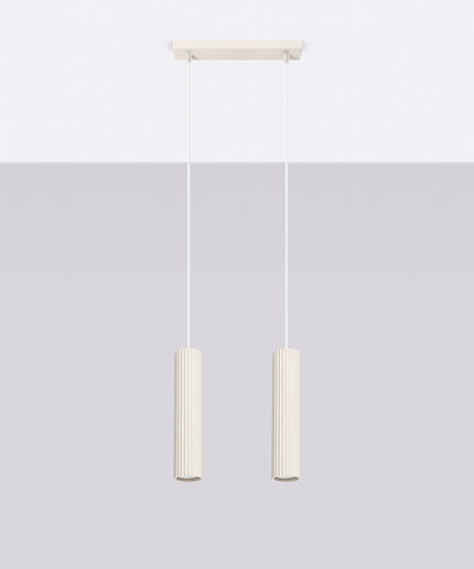 Pakabinamas šviestuvas KARBON 2 beige