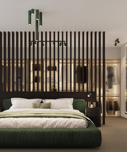 Lubinis šviestuvas KARBON 3P alyvuogių žalios spalvos