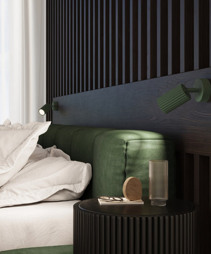 Lubinis šviestuvas KARBON 3P alyvuogių žalios spalvos