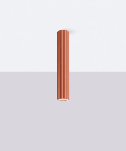 Lubinis šviestuvas KARBON 40 raudona ochra