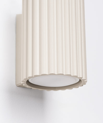 Sieninis šviestuvas KARBON 10 beige
