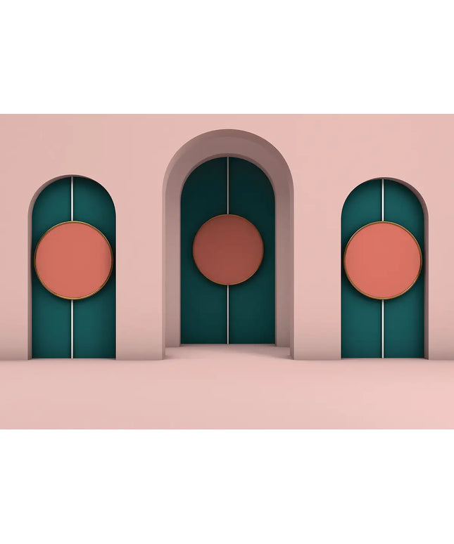 3D tapetas, spalvotos arkos - 13746VEKW