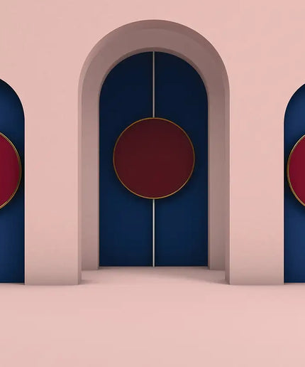 3D tapetas, spalvotos arkos - 13747VEKW