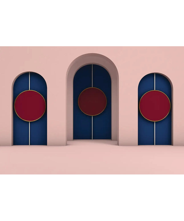 3D tapetas, spalvotos arkos - 13747VEKW