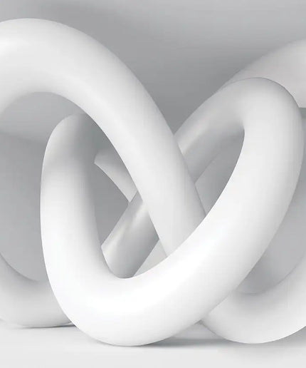 3D tapetas, pilka spiralė II - 2153VEKW