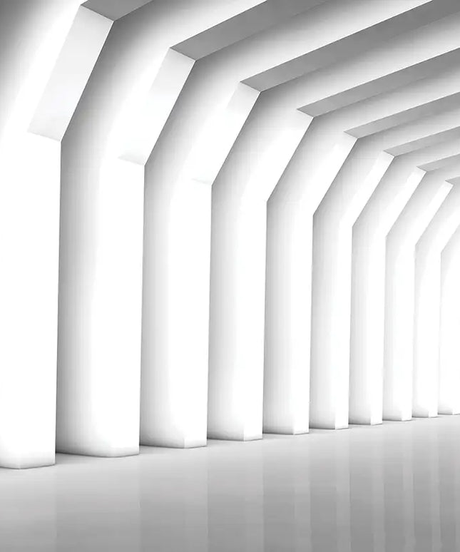 3D tapetas, pastelinės arkos - 2653VEEB