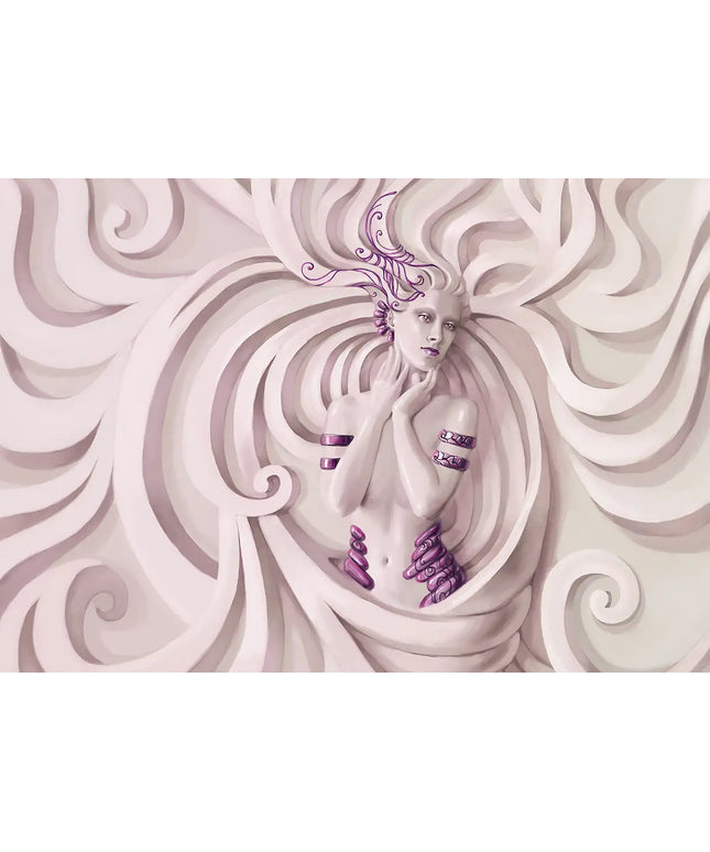 3D tapetas, moteris ir menas II - 3044VEKW