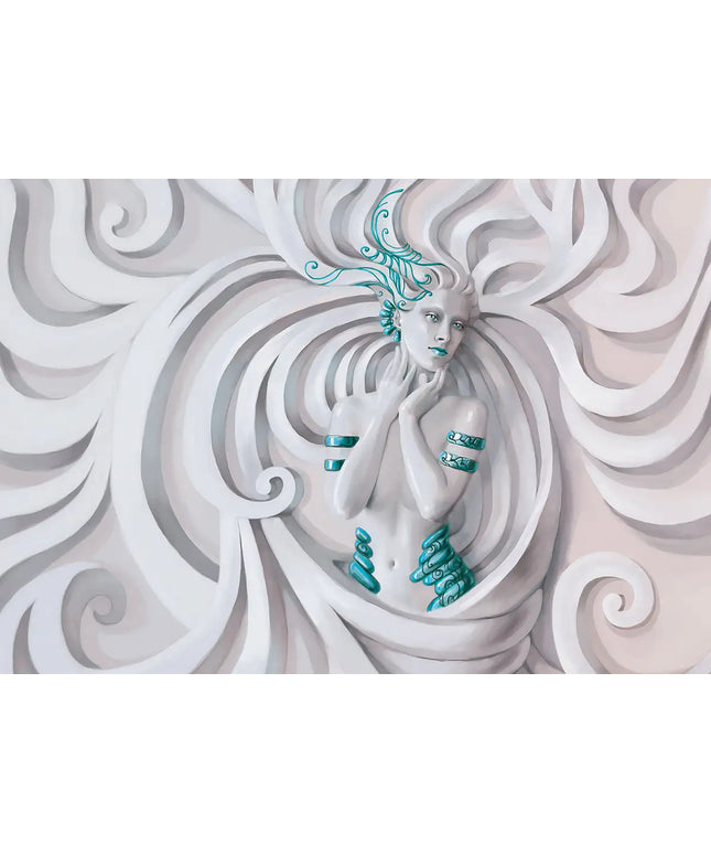 3D tapetas, moteris ir menas III - 3045VEKW